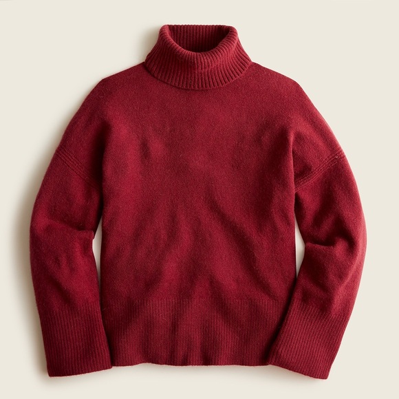 J. Crew Sweaters - J. Crew Alpaca + Merino Wool Blend Turtleneck Sweater